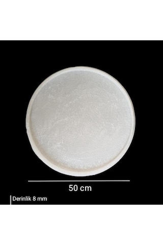 50 Cm - Yuvarlak Tepsi Kalıbı - Snt-t137 İnci