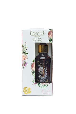 Rosella Esansiyel Doğal Gül Yağı 30 Ml