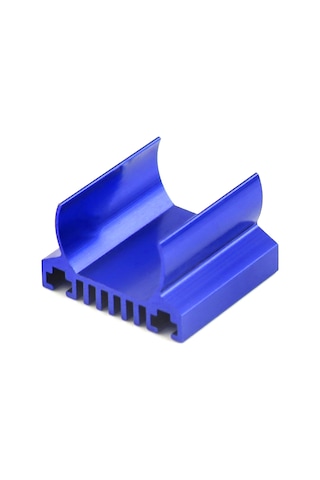 Dianziye Trax4 Ve Trax4-m 1/18 Rc Zırhlı Araçlar İçin Mavi Alüminyum 180 Motor Soğutma Radyatörü - Bjm401 Yükseltme Aksesuarı