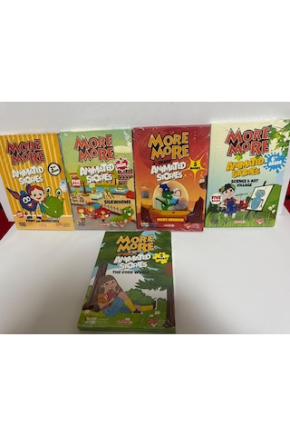 Ingilizce Hikaye Seti 2,3,5,6,8 Sınıflar İçin 5 Kitap 25 Hikaye