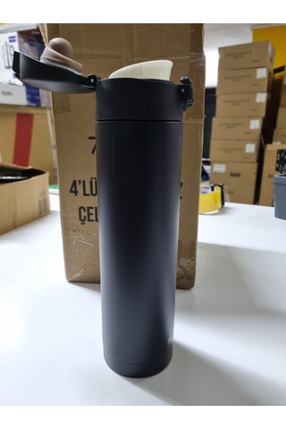 Tantitoni Paslanmaz Çelik Termos 450ml Siyah