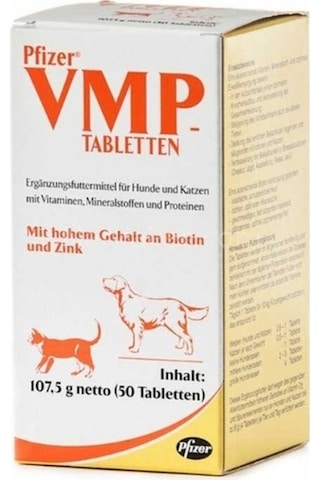 Pfizer Zoetis Vmp Vitamin Kedi Ve Köpekler İçin Tablet 50 Adet