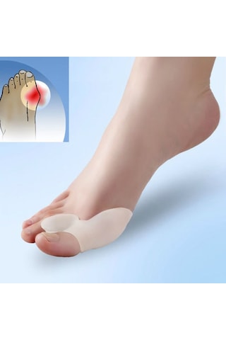 Ayak Bunyon Başparmak Kemik Koruyucu Makaralı Yastık 2'li Set