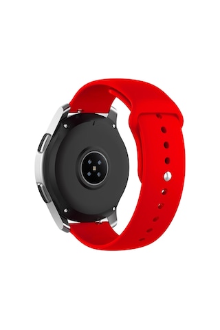 Novstrap Samsung Galaxy Watch 6 Seri 40-44mm Classic 43-47mm İle Uyumlu Kordon 20 Mm Soft Silikon