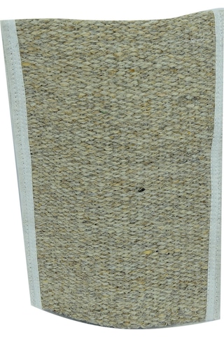 LokmanAvm Doğal Keçi Kılı El Geçmeli Sırt ve Vücut Kesesi 18 x 26 CM