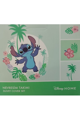 Özdilek Tek Kişilik %100 Pamuk Nevresim Tak. Mint Stitch Summer