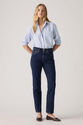 Levi's 501 Orj Local Tr Salsa Stonewash Koyu Mavi Kadın Jean-9398 Koyu Mavi