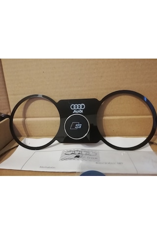 Audi A3 8P(2004-2012) Halka Logolu Mıknatıslı Telefon Tutucu