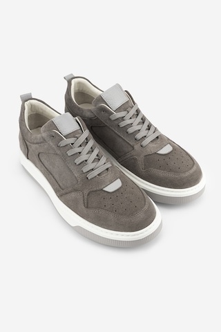 Valmenti Erkek Hakiki Deri Toprak Süet Sneakers & Spor Ayakkabı 1212 2507 Erk Ayk Y26 Toprak Suet Vizon