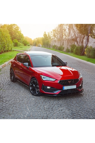 Cupra Leon Seat Leon Mk4 2020-2026 Marşpiyel Ek Seti 2 Parça Piano Black