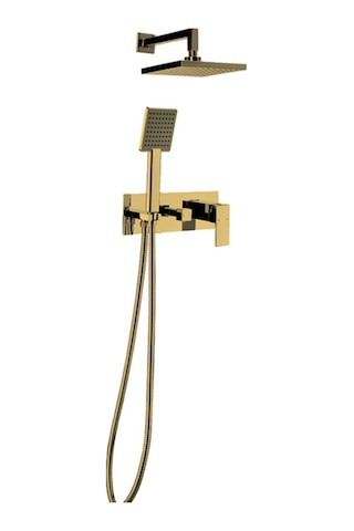 Newarc Sılver Ankastre Banyo Batarya Takımı - Altın 851141g Gold