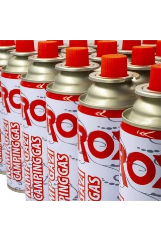 ROX Kamp Ocak Gazı Valfli Kartuş 227gr - 3 Adet