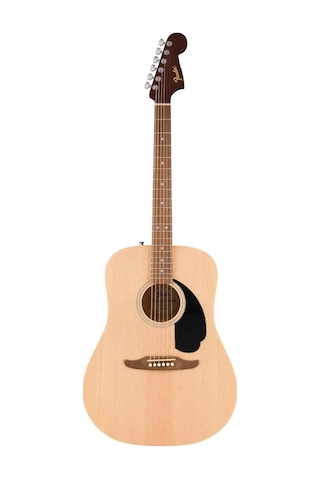 Fender Akustik Gitar California Debut Redondo Dreadnought Ceviz Klavye Naturel