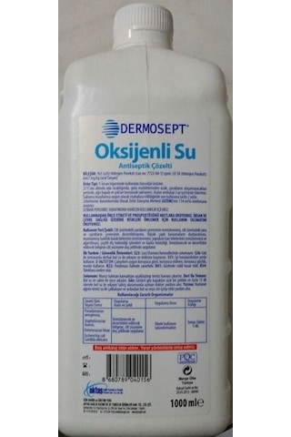 Dermosept Oksijenli Su 1000 ML Dermosept Oksijenli Su 1000 ML