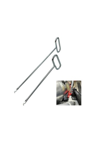 Junzhuodianpu Kar Motosikletleri, Motosikletler Ve Motosikletler İçin 13 Ve 19 İnç Egzoz Yayı Sökme Aleti Tam Döngü Sapı