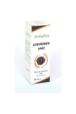 Herbaflora Karabiber Yağı Black Papper Oil 20 ML