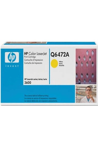 Hp 502a-q6472a Sarı Toner- Mavi Kutu C Grade