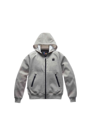 Blauer Ht Blauer Easy Men Open Hoody Korumalı Motosiklet Montu Gri