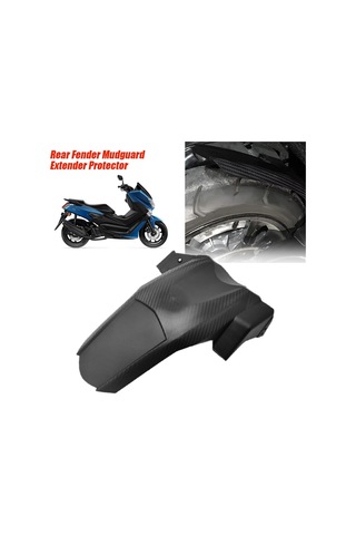Nayomiglow Yamaha Nmax150 Nmax155 Nmax 125 2015-2019 Çamurluk Sıçrama Koruyucusu İçin Motosiklet Arka Çamurluk Sıçrama Koruyucu Genişletici Siyah