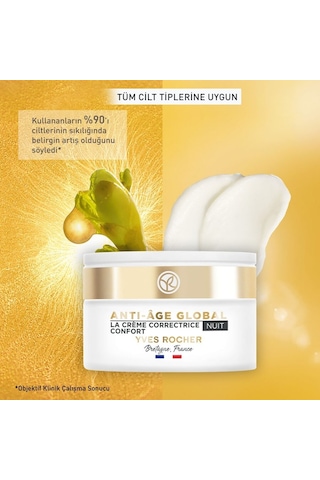 Yves Rocher ve Yenileyici Gece Kremi 50 ML