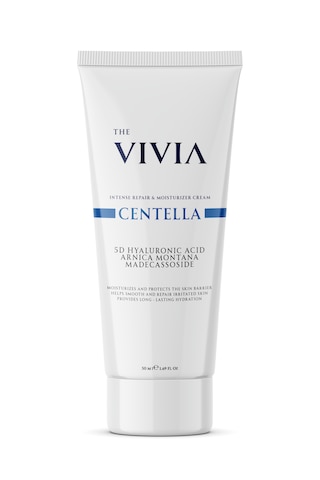 The Vivia Centella Yoğun Onarıcı ve Nemlendirici Bariyer Koruyucu Cica Krem 50 ML