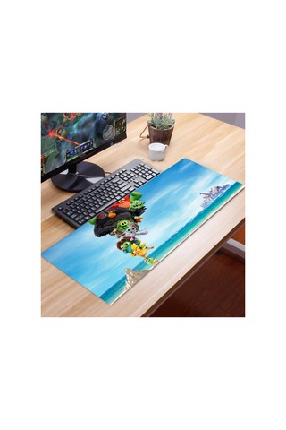 70x30 Xl Bırds 3mm Kauçuk Kaymaz Taban Oyuncu Gaming Mouse Pad