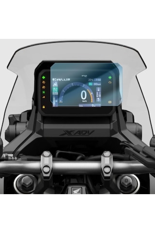 Honda Adv350 Ekran Koruyucu 5 İnç Nano 2025 Parlak Şeffaf ' Sadece Ekran Koruyucu