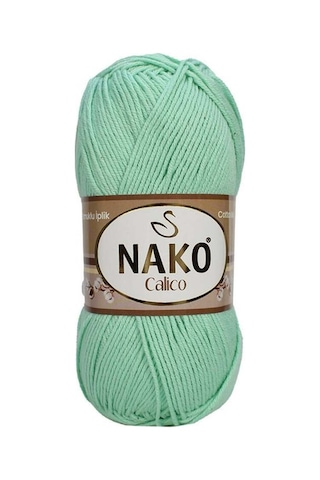 Calico- 014498 Su Yeşili- 5'li Paket - 100gr/240m - El Örgü İpi - Amigurimi-hırka- Kazak- Şal-bebek İpi
