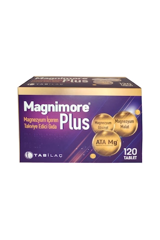 Magnimore Plus Magnezyum 2 x 120 Tablet