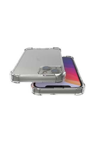 Apple Uyumlu iPhone 13 Mini Csm Zore Nitro Anti Shock Silikon-renksiz