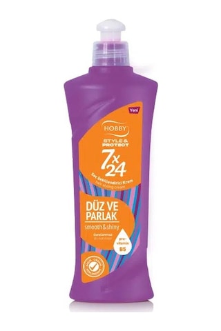 Hobby 7x24 Düz ve Parlak Saç Bakım Kremi 200 ML