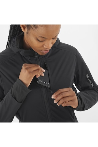 Salomon Lıght Shell Kadın Rüzgarlık Black Lc2155200 Siyah