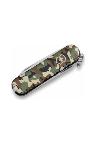 Victorinox 0.6223.94 Classic Kamuflajlı Kamp Çakı Çok Renkli