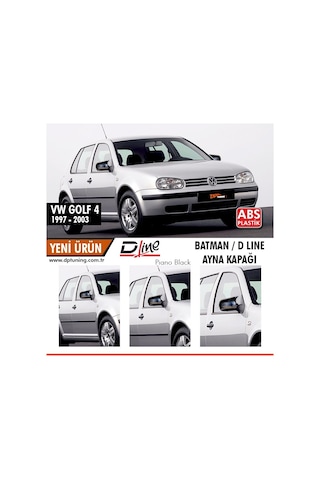Golf 4 Batman Yarasa Ayna Kapağı Piano Black / 1997 - 2003
