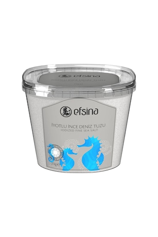 Efsina İyotlu İnce Deniz Tuzu 2 KG