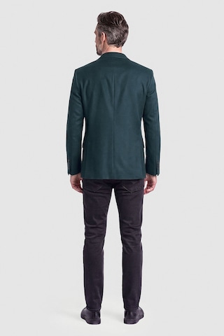Bisse Yeşil Süet Dokulu Düğmeli Blazer Ceket Pck26k26203 47