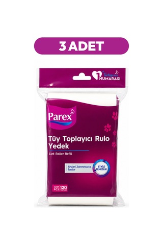 Tüy Toplayıcı Yedek Dörtlü Rulo Üç Paket