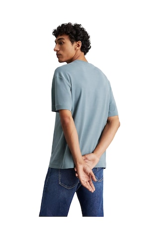 Calvin Klein Calvın Kleın Erkek T-shırt K10k112487-cfq K10k112487-cfq Mavi Mavi