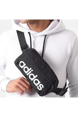 Adidas Gn1937 Lınear Bum Bag Omuz Ve Bel Çantası 13x25 Cm Siyah