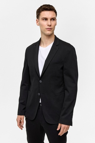 Back And Bond Siyah Slim Fit Mono Yaka Ceket Çok Renkli