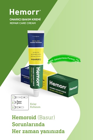 Hemorr Onarıcı Cilt Bakım Kremi 50 ML Hemorr Onarıcı Cilt Bakım Kremi 50 ML