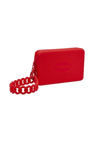 Havaianas Mini Bag Chain Kırmızı Plaj Çantası Kırmızı