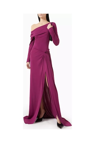 16arlington Polyta Jarse Elbise Pembe