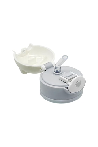 Cin845by İçin Tek Tuş Suluk Yedek Kapağı 57 Mm. İçin Uygun No:2 Kapak Beyaz