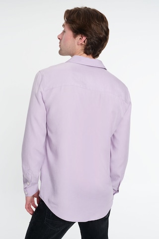 Loft Regular Fit Erkek Gömlek U.kol Lavender