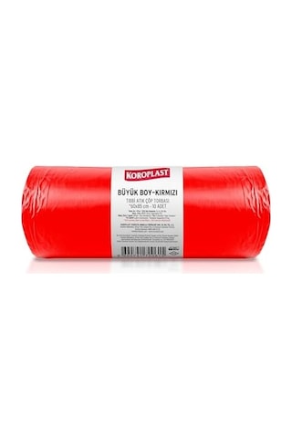 Büzgülü Tıbbi Atık Poşeti Büyük Boy 60x85 Cm, 10x10&apos Lu Sızdırmaz Yırtılmaz Profesyonel Çöp Poşeti, Geri Dönüştürülebilir Kolay Bağlanır Tıbbi Atık Torbası, Hastane, Klinik Büzgülü Çöp Poşeti