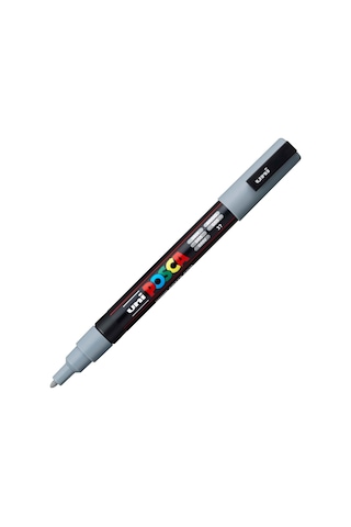 Uni Posca Pc-3M Boyama Markörü 0.9-1.3Mm Grey