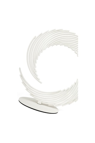 Begüsa Bakü Metal Aksesuar Biblo 31 Cm Beyaz