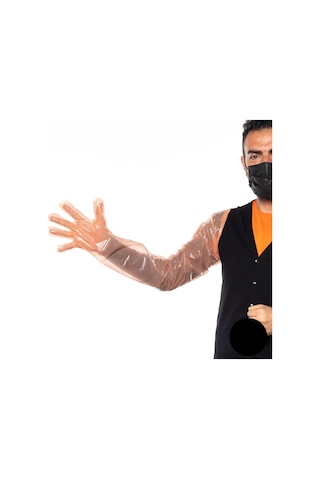 Rektal Eldiven 90 Cm Lastiksiz Tohumlama Eldiveni 100Lü W-Orange Rektal Eldiven 90 Cm Lastiksiz Tohumlama Eldiveni 100Lü W-Orange