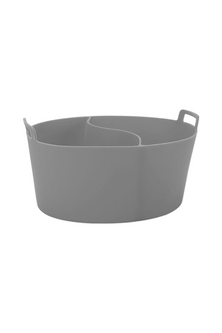 Yavaş Pişirici Astarı Gıda Sınıfı Silikon Sızdırmaz Yeniden Kullanılabilir Isıya Dayanıklı Tencere Bölücü Astarı Gri Diğer